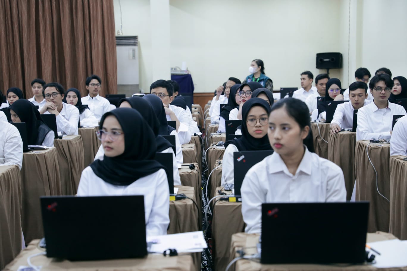 Suasana saat seleksi CPNS dan PPPK