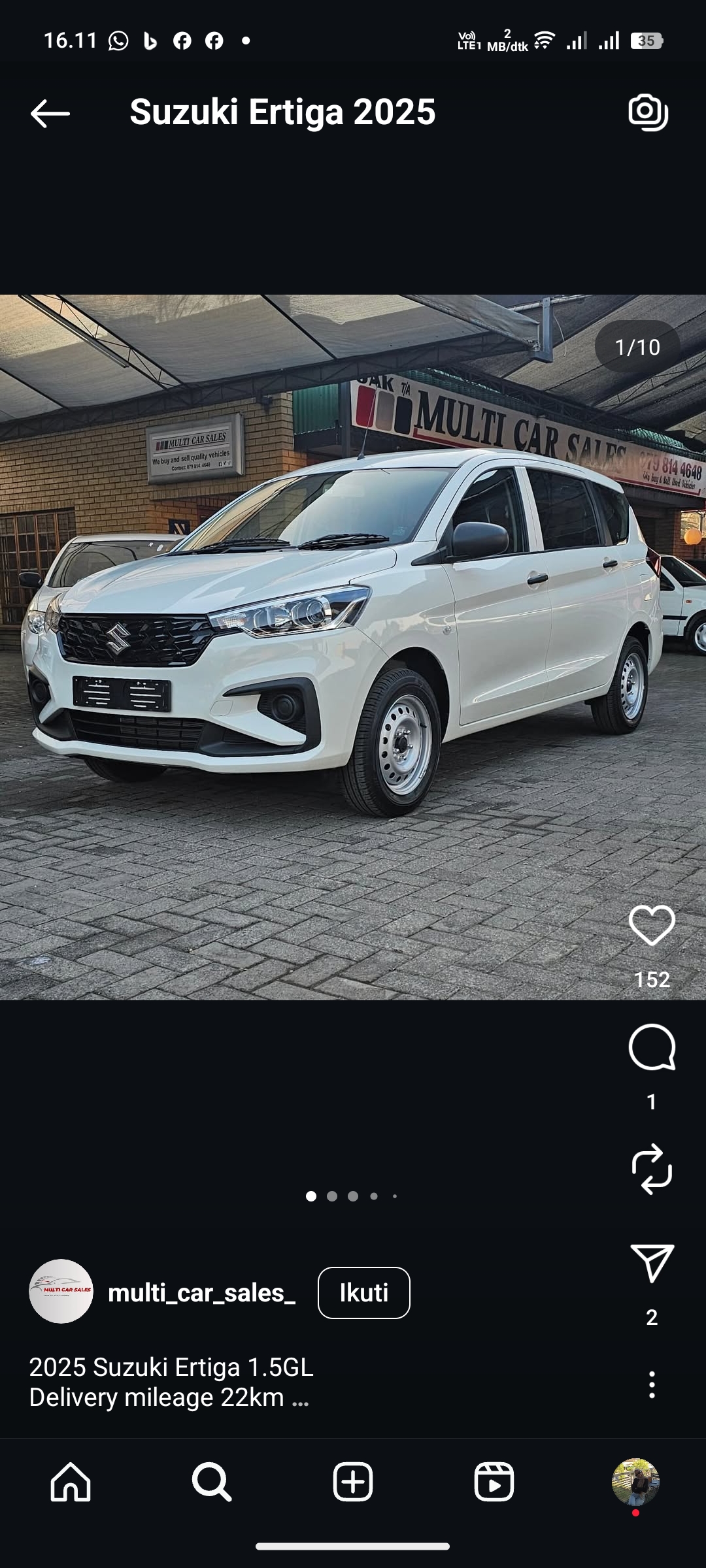 Suzuki Ertiga Lama Diskon Hingga Rp 42 Juta