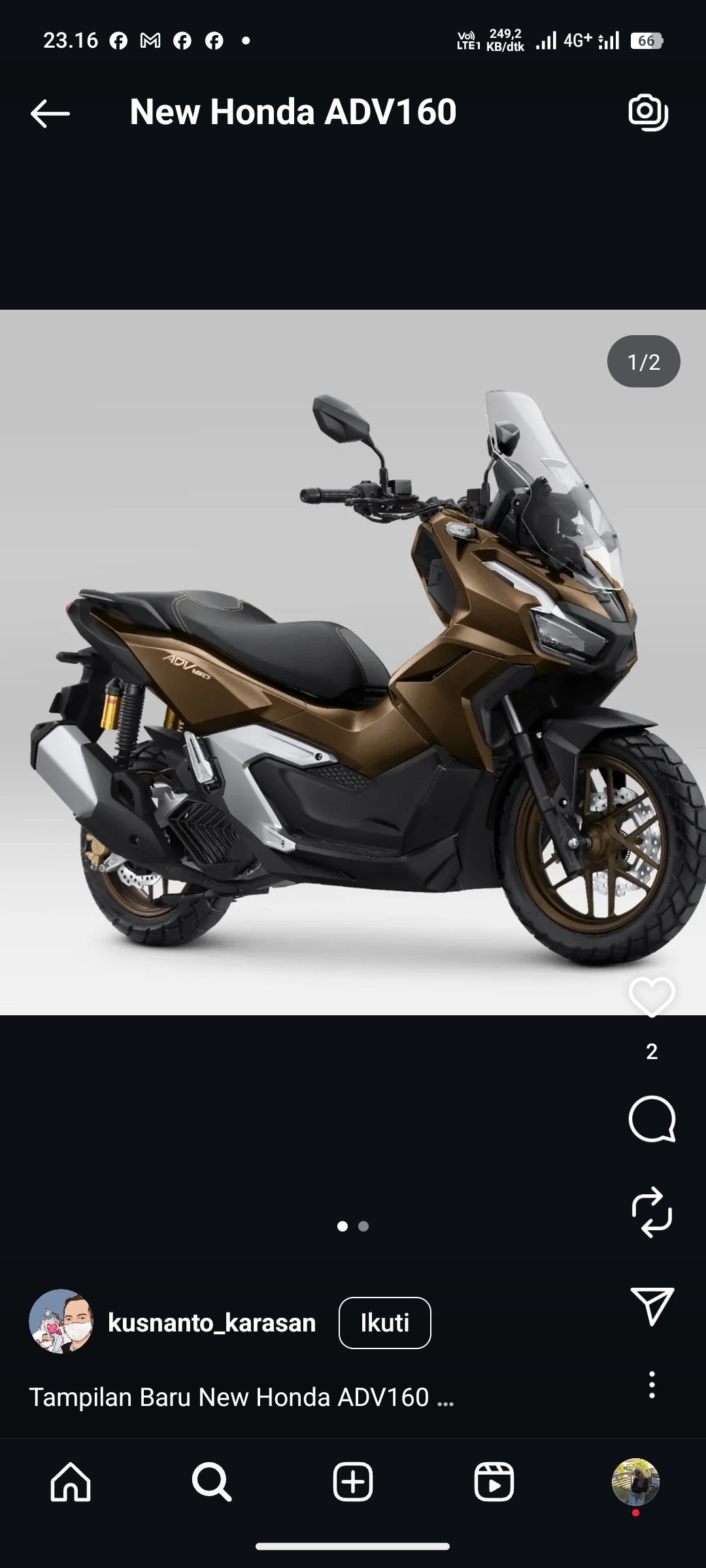New Honda ADV160