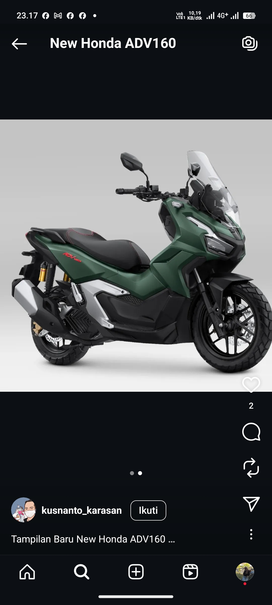 New Honda ADV160