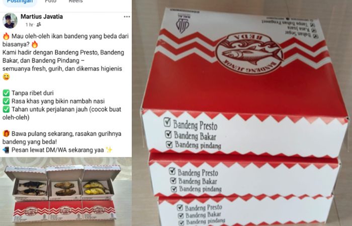 Hasil olahan dengan merek dagang &ldquo;Bandeng Junok Beda&rdquo;. Produk kini hadir dalam varian pindang kuning, bakar, dan presto dengan kemasan menarik serta logo halal.