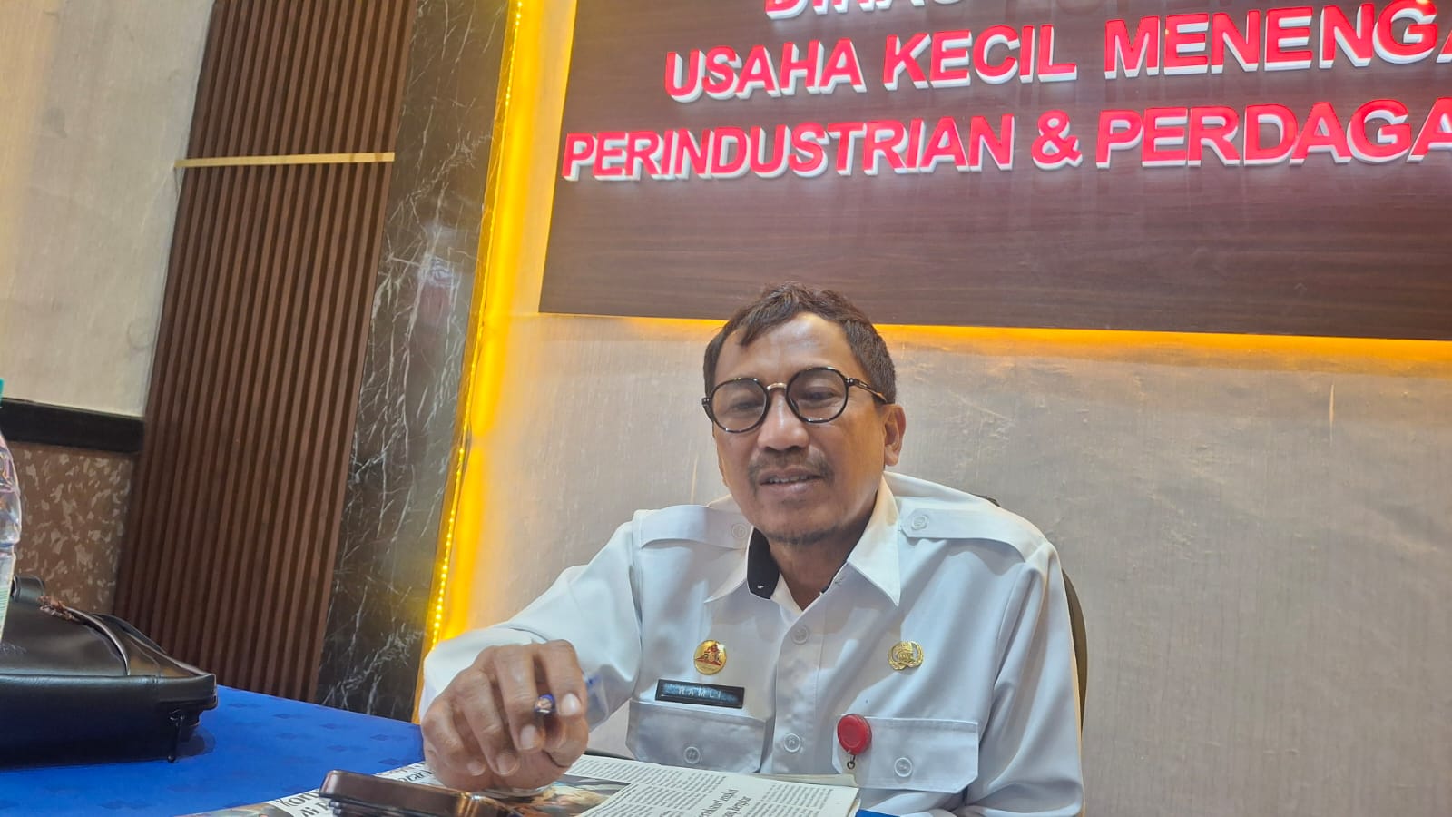 SOLUTIF: Kepala Dinas Koperasi, UKM, Perindustrian, dan Perdagangan (DKUPP) Sumenep Moh. Ramli.