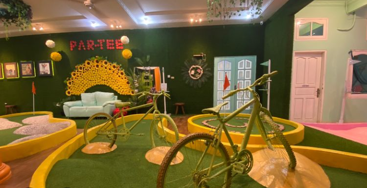 Holeo golf & musium menjadi tempat wisata terbaik untuk anak2.