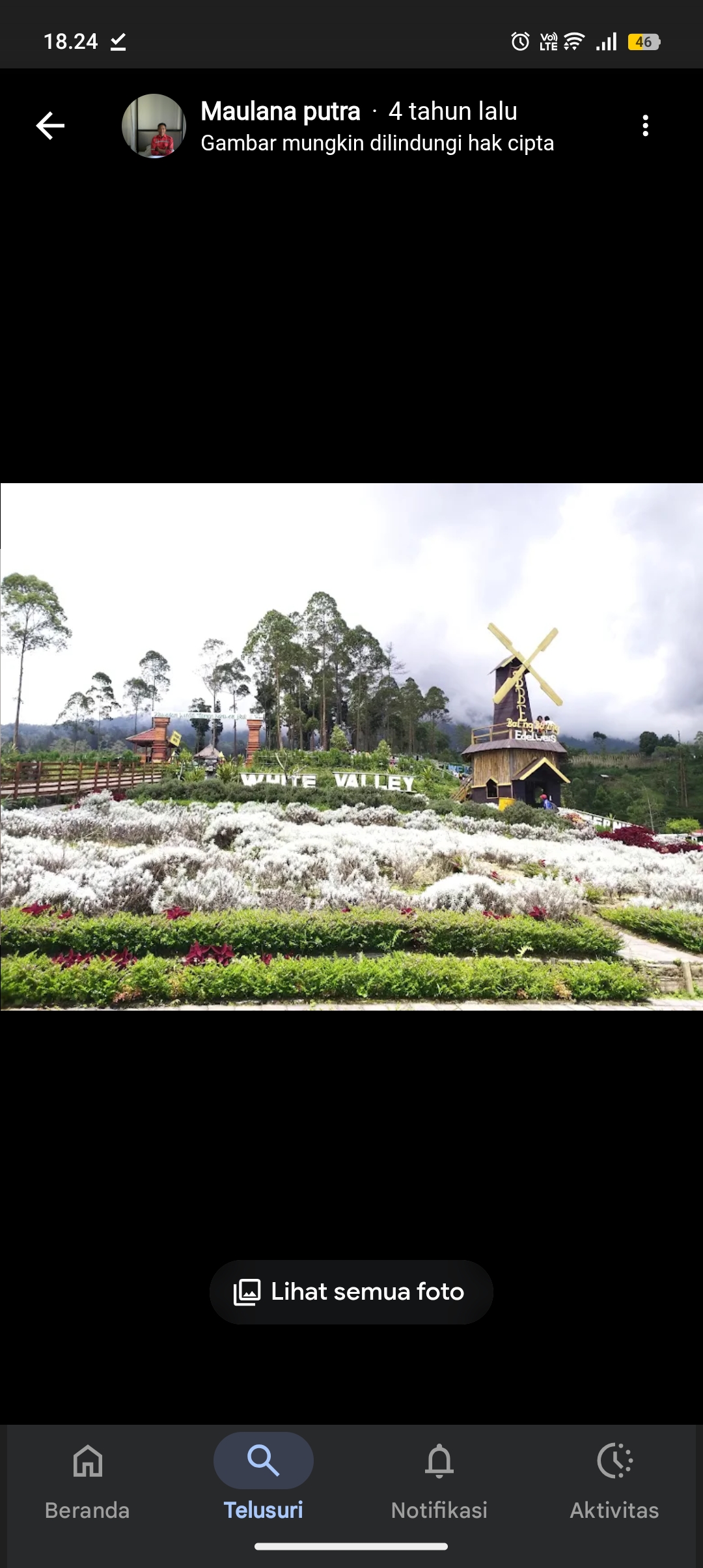 Taman Edelweis Bali yang bisa jadi opsi selain pantai