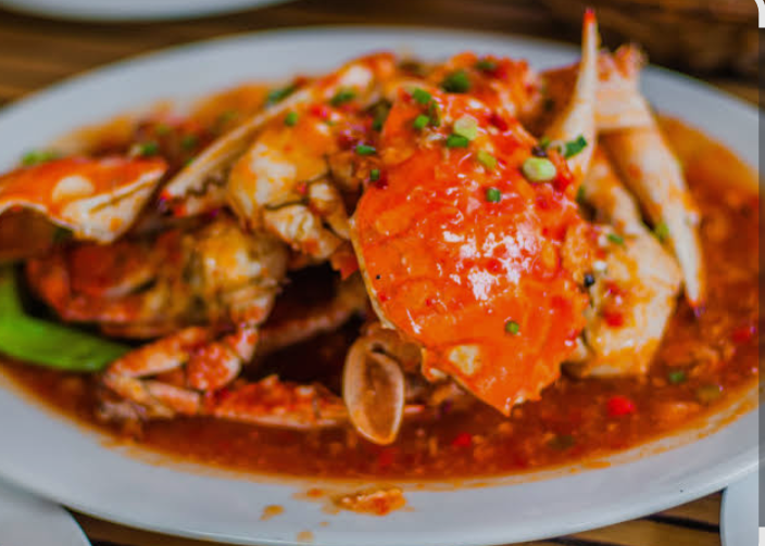 Kepiting saos asam manis jadi favorit keluarga dan anak-anak