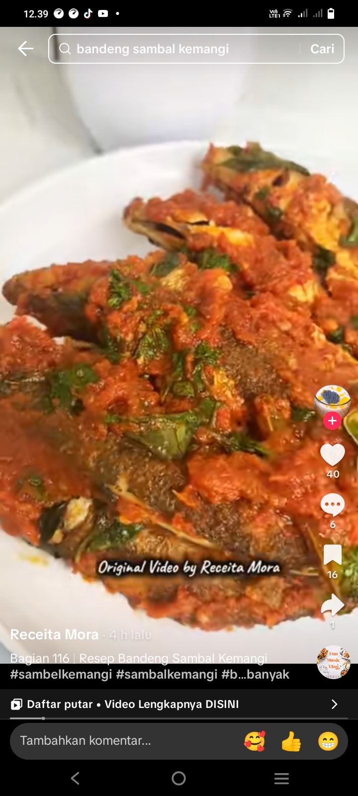 Salah satu yang kini kembali populer adalah bandeng kemangi pedas, hidangan sederhana namun kaya rasa
