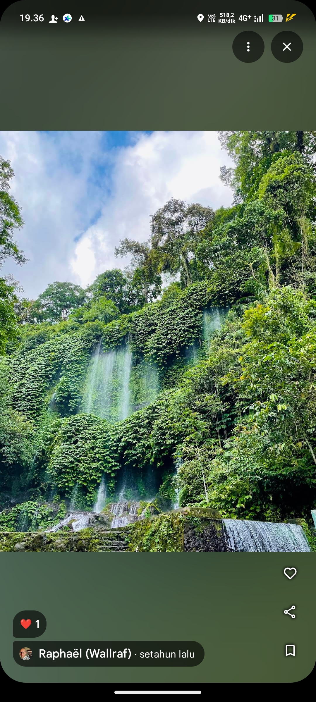 Air Terjun Benang Kelambu