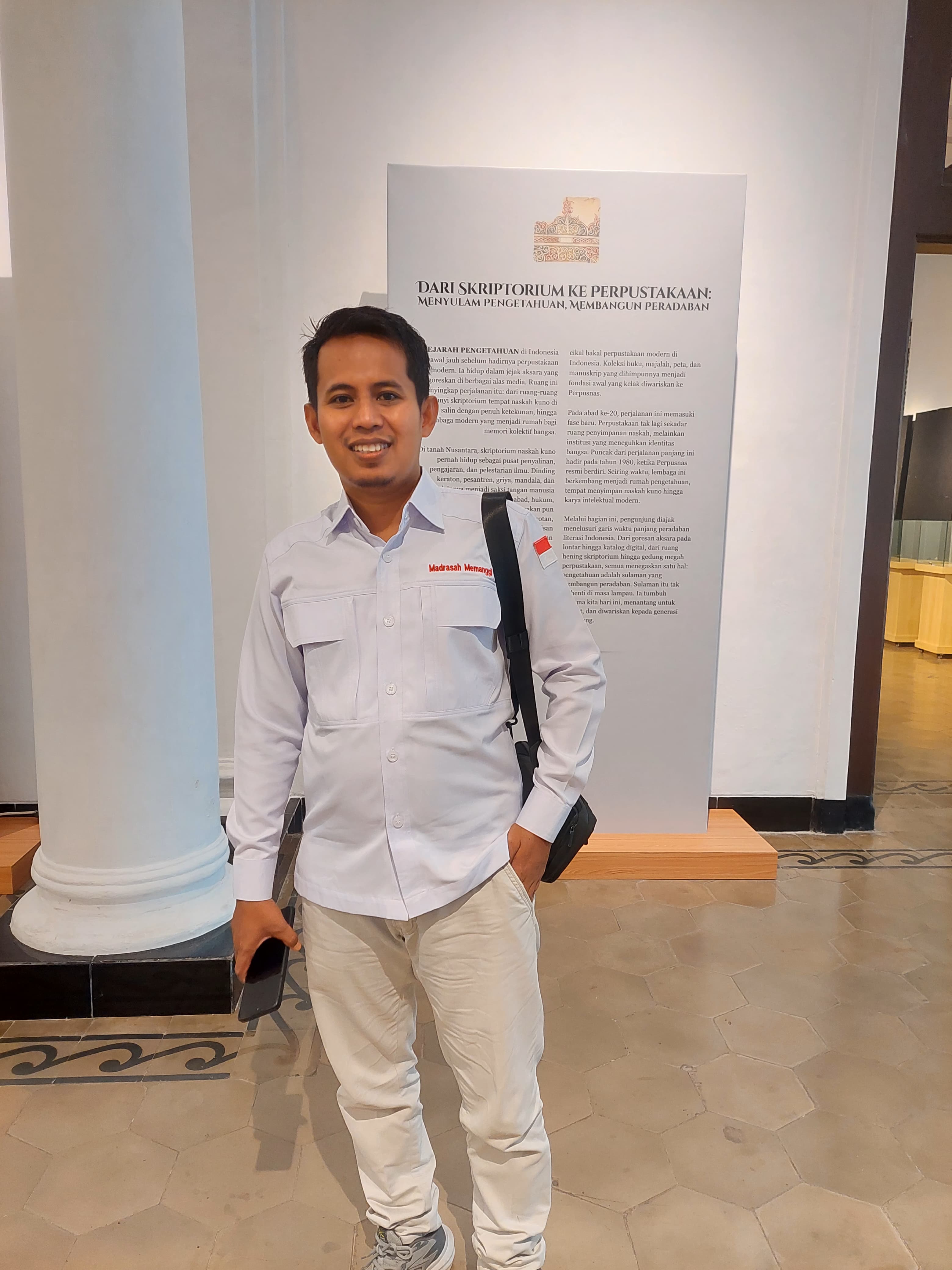 Ketua Punggawa Guru Madrasah Nasional Indonesia (PGMNI) Jatim, Moh. Ali Muhsin.