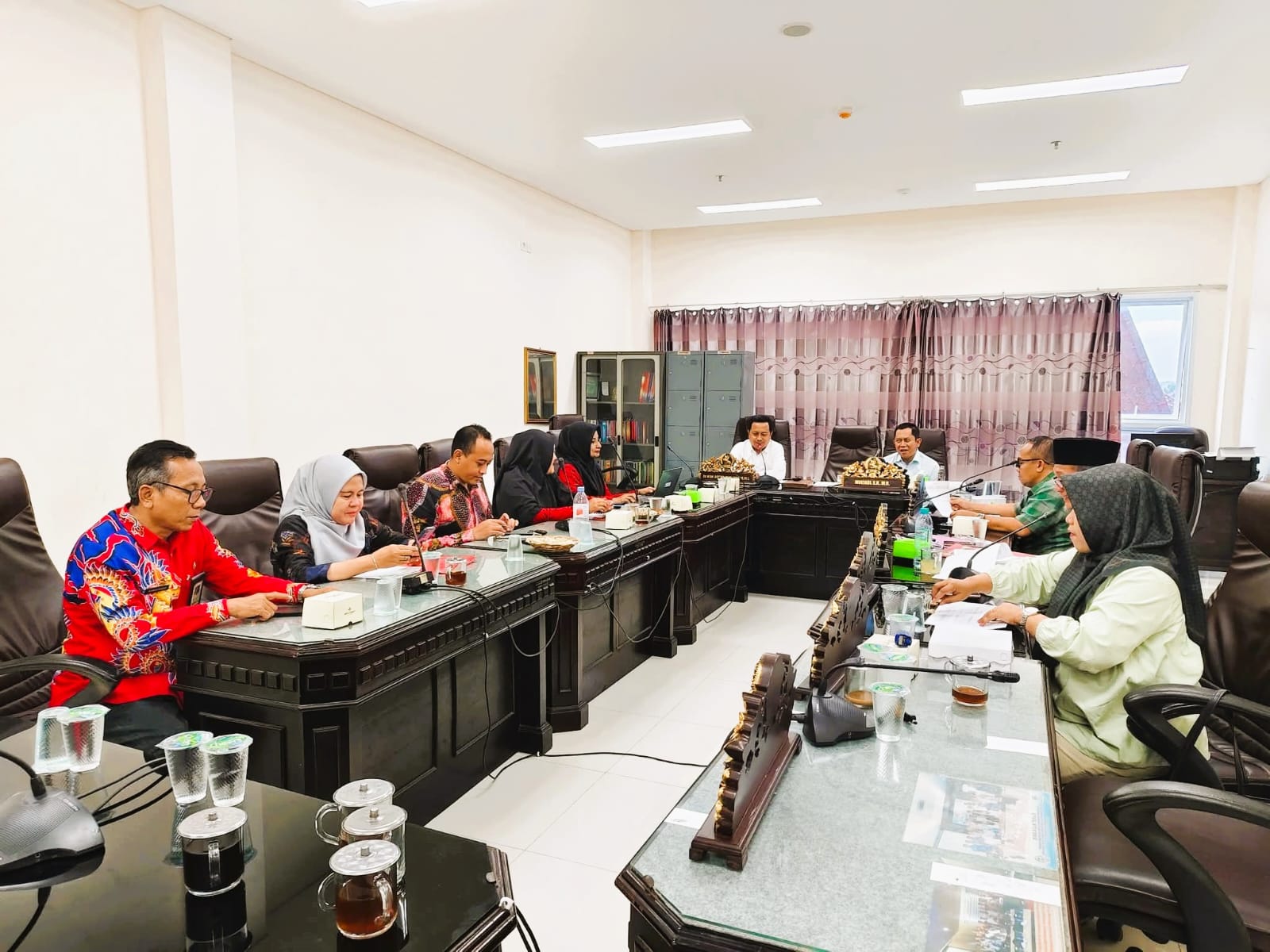FOKUS: Komisi IV DPRD Sumenep melakukan hearing dengan Dinas Pendidikan Sumenep, Jumat (16/5).