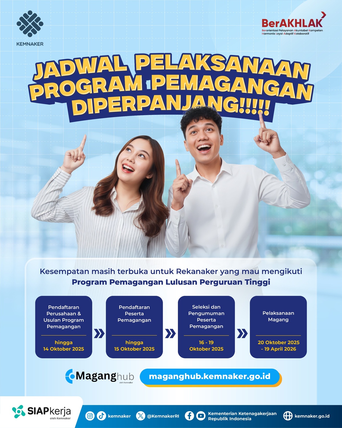 Poster Resmi magang Nasional