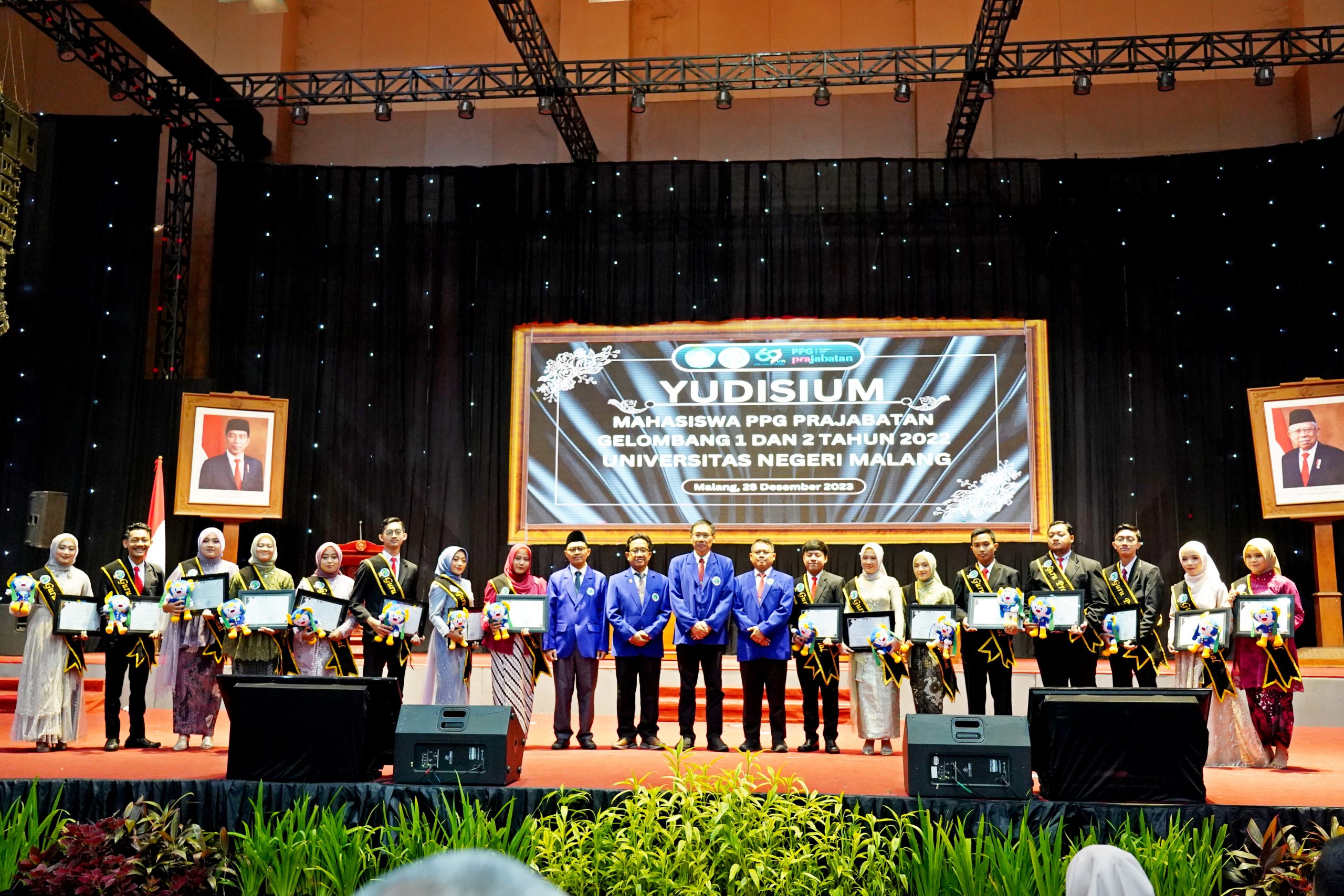 UM gelar yudisium mahasiswa Pendidikan Profesi Guru (PPG) Prajabatan Kementerian Pendidikan, Kebudayaan, Riset, dan Teknologi (Kemdikbudristek) gelombang 1 dan 2 angkatan 2022