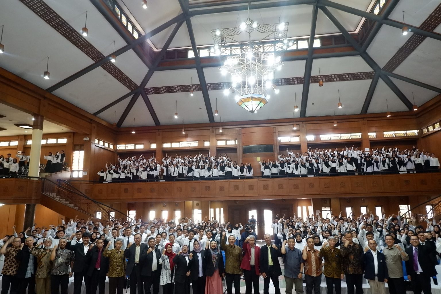 Para peserta PPG Prajabatan atau Calon Guru Tahun Sebelumnya saat melakukan orientasi