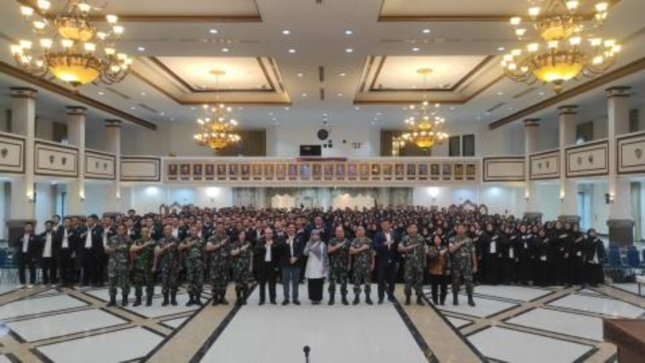 Para peserta PPG Prajabatan tahun sebelum saat melakukan orientasi mahasiswa baru.