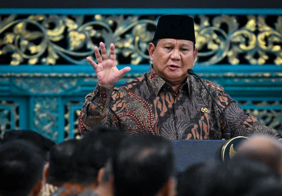 Prabowo Subianto, Presiden Republik Indonesia ke-8