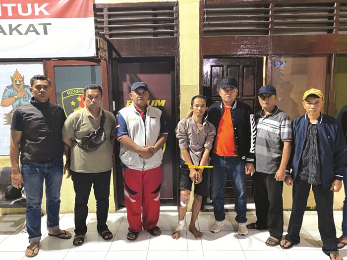 DIRINGKUS: Nuruddin, WB Rutan Kelas II-B Sumenep yang sempat kabur berhasil diringkus, Sabtu (25/10). (RUTAS KELAS II-B SUMENEP UNTUK JPRM)