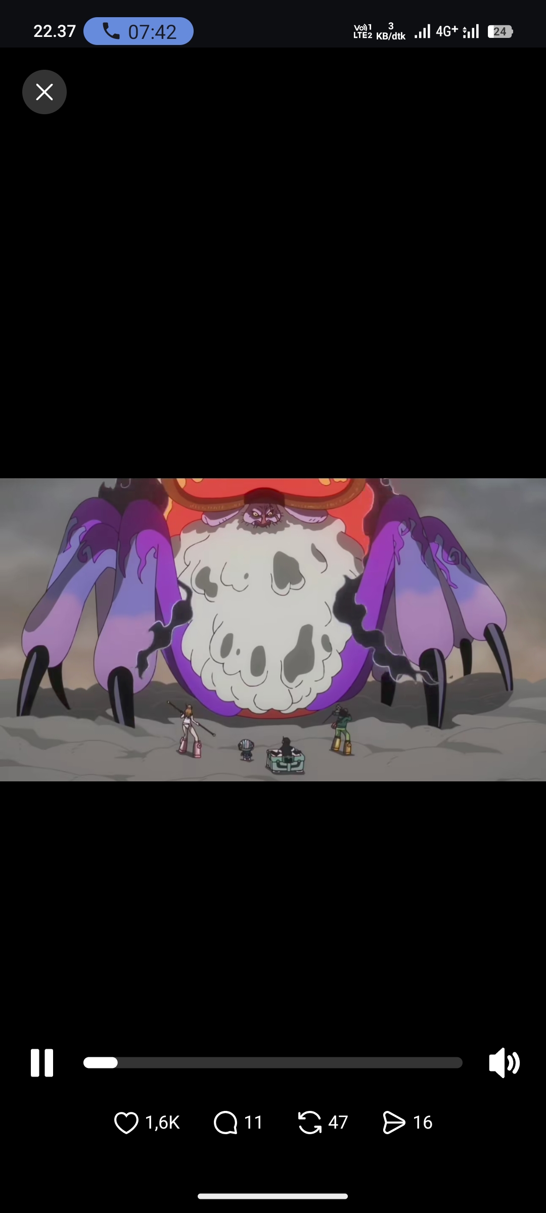One Piece Episode 1148 dijadwalkan tayang pada Minggu, 2 November 2025 pukul 23.00 WIB (UTC+7)