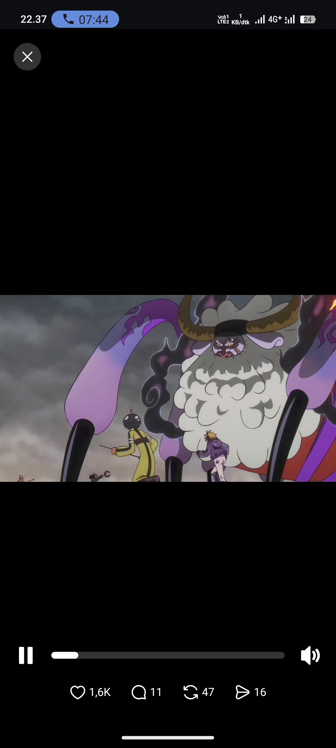 One Piece Episode 1148 dijadwalkan tayang pada Minggu, 2 November 2025 pukul 23.00 WIB (UTC+7)