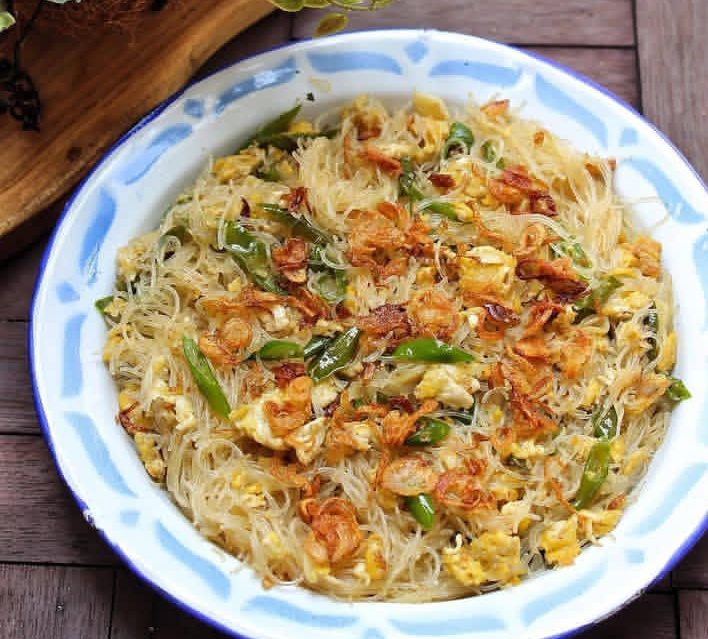 Resep bihun cabe ijo menu sederhana yang paling disukai anak-anak