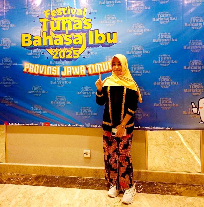 JAGO PIDATO: Zakiyatun Nadiya. (TUTIK KURNIAWATI UNTUK JPRM)