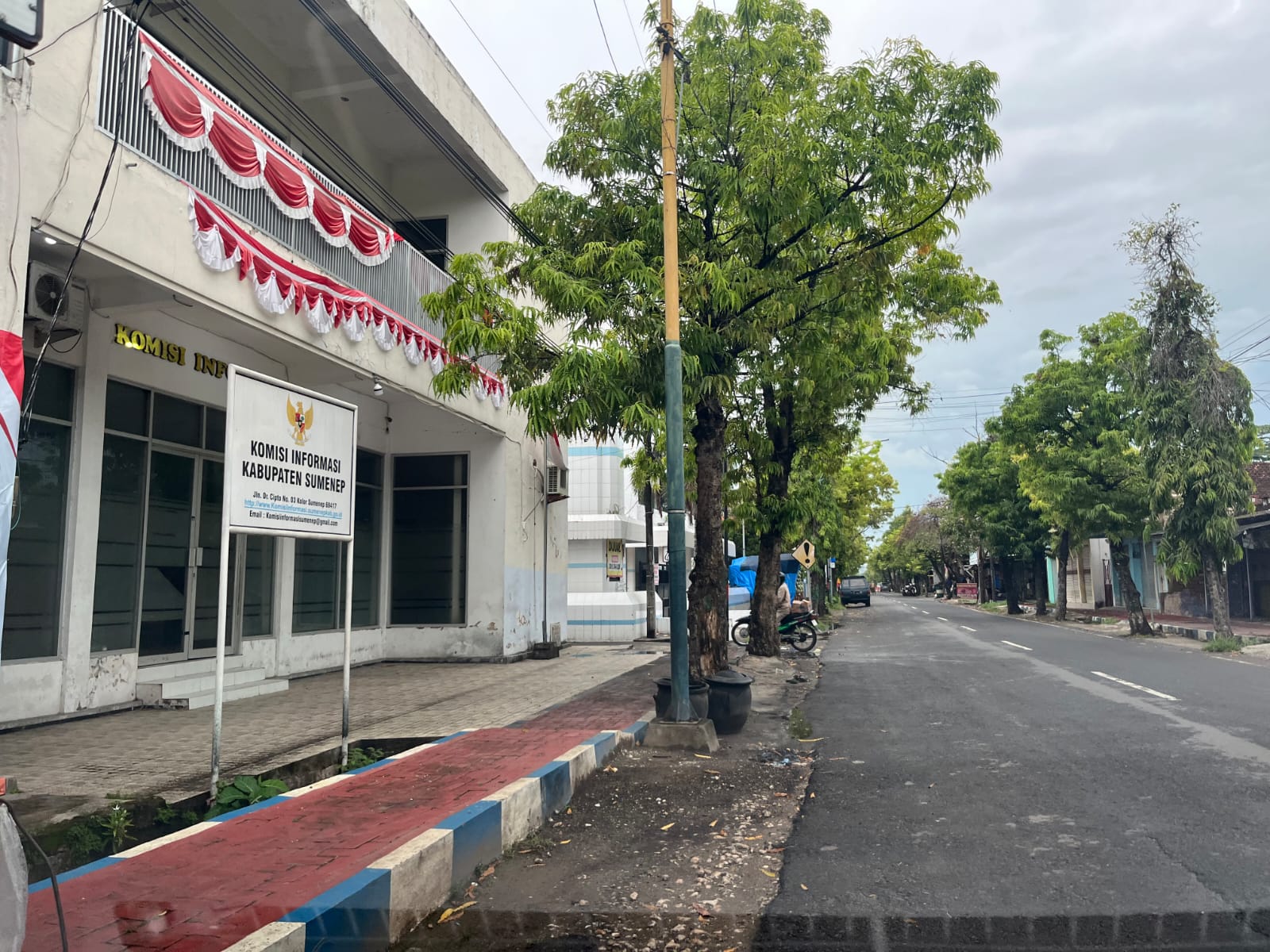 MEGAH: Keberadaan Kantor KI Sumenep yang berlokasi di Jalan dr Cipto, Desa Kolor, Kecamatan Kota.