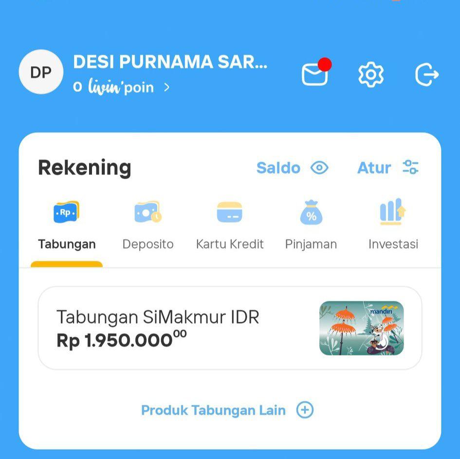 Tangkapan layar salah satu penerima bansos