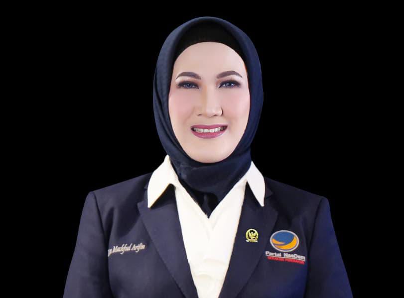 TEGAS: Ketua DPW Partai Nasdem Jatim, Lita Machfud Arifin.