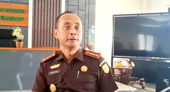 Kepala Kejari Sumenep Nurhadi Puspandoyo (MOH. IQBAL/JPRM)
