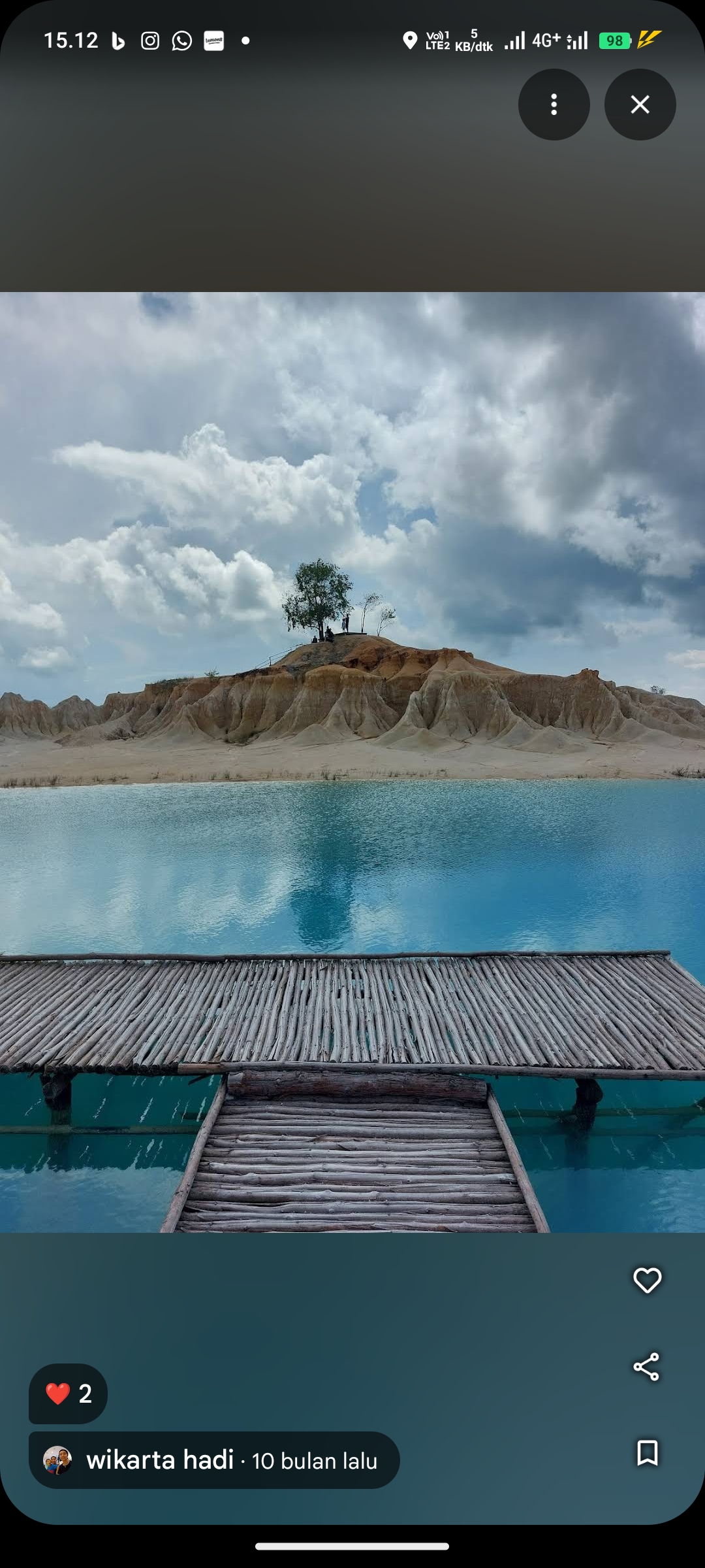 Gurun Pasir Telaga Biru Busung