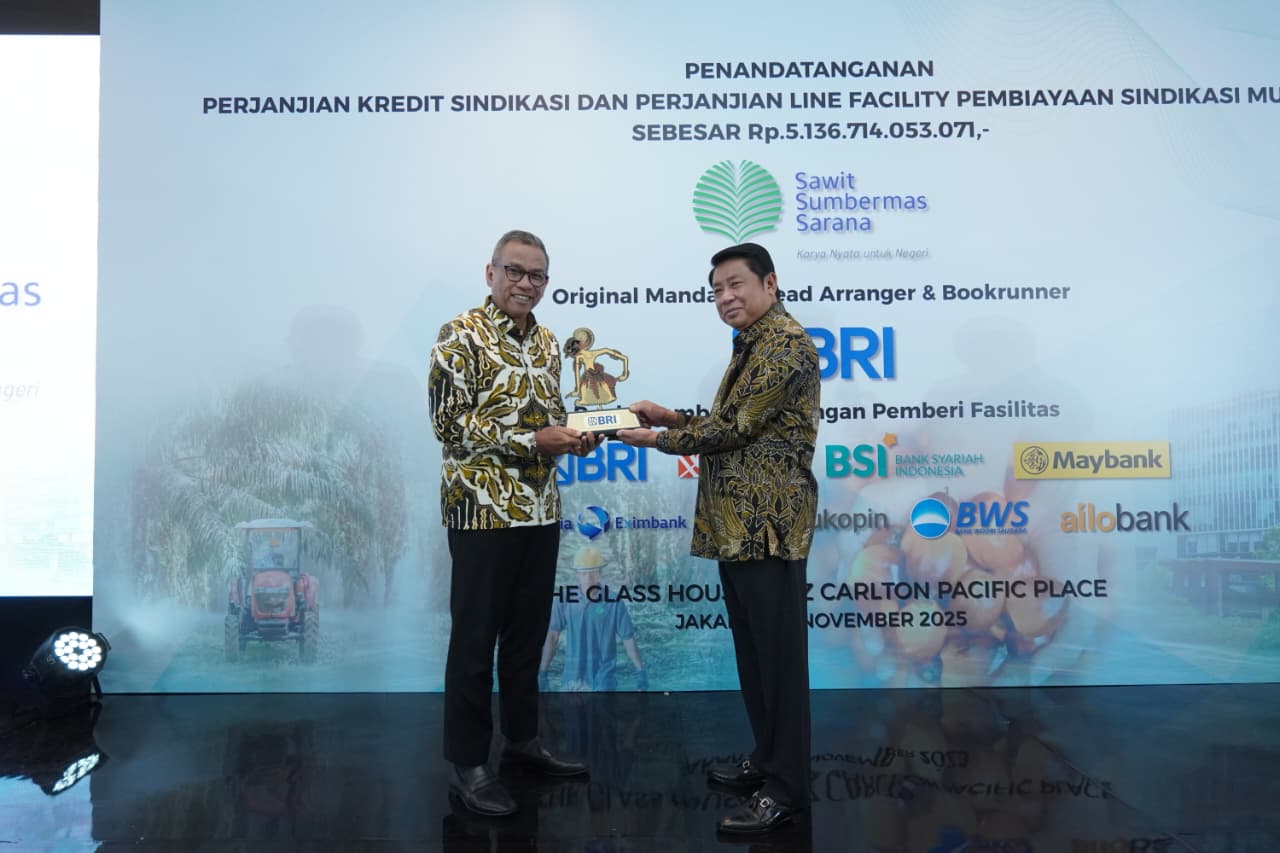 BRI dukung kemajuan industri sawit nasional.