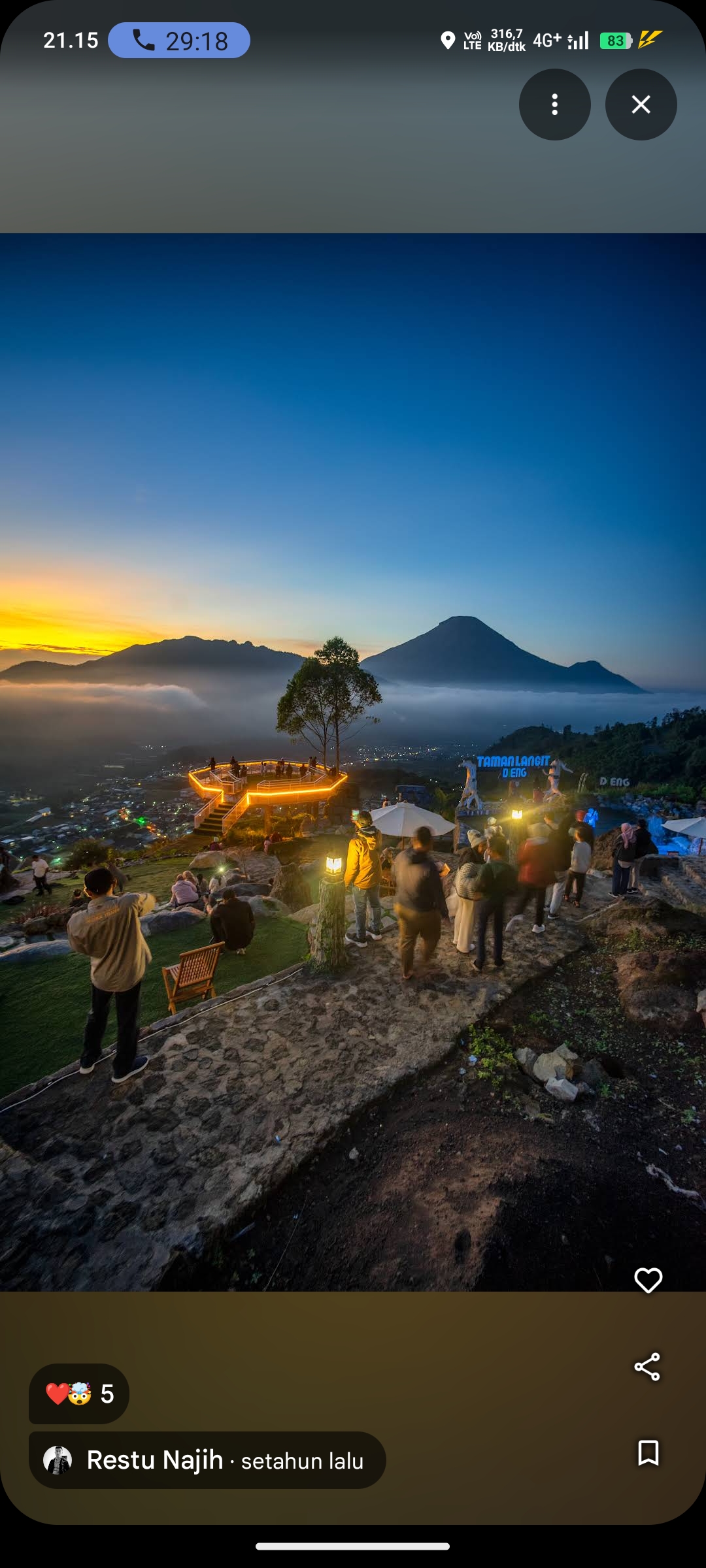 Taman Langit Dieng