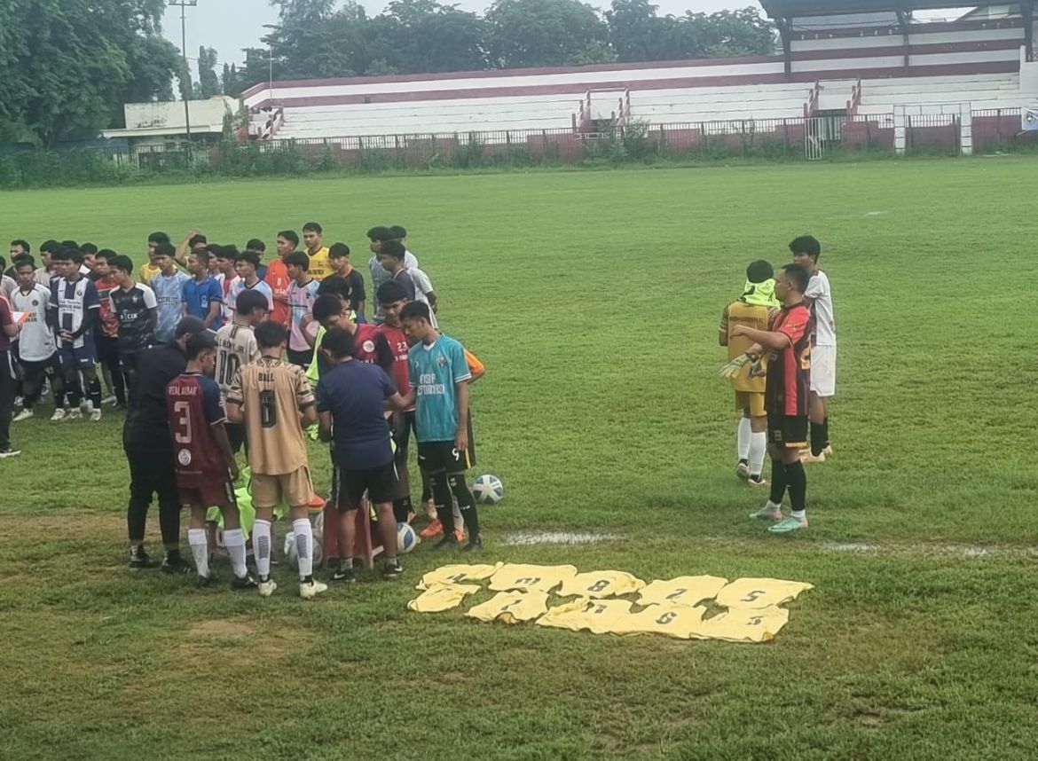 FOKUS: Proses seleksi pemain Perssu Madura City yang berlangsung di Stadion A. Yani, Desa Pabian, Kecamatan Kota Sumenep, Sabtu (22/11).