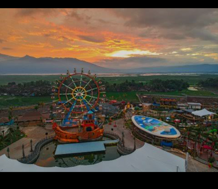 Wisata favorit di saloka theme park