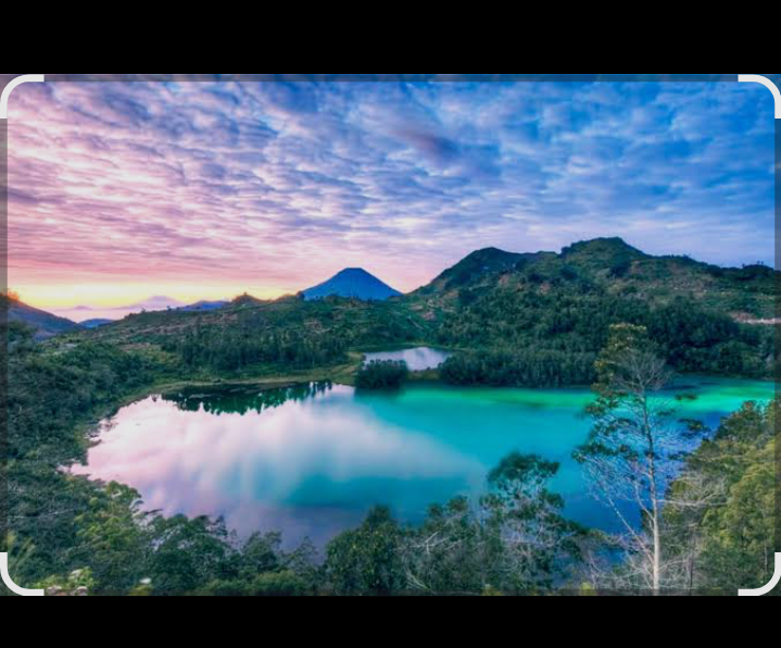 Telaga warna wonosobo