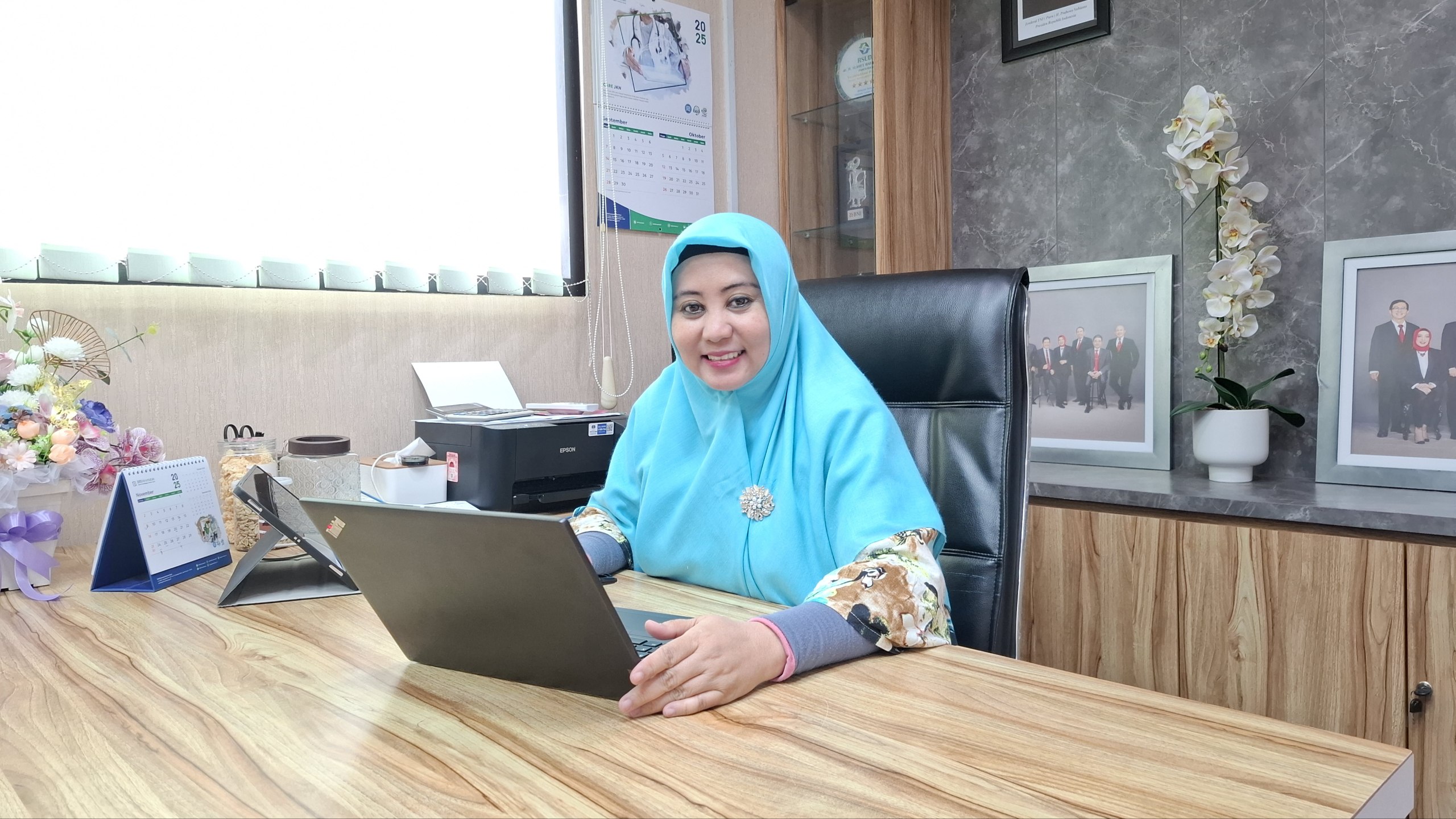 Kepala BPJS Kesehatan Cabang Pamekasan, Galih Anjung Sari.