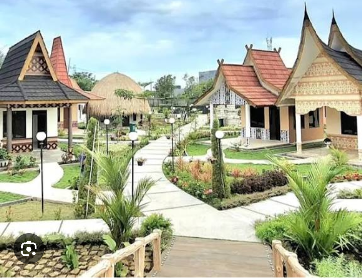 Revitalisasi taman bhineka terlihat dari penataan tanaman yang dibuat lebih harmonis