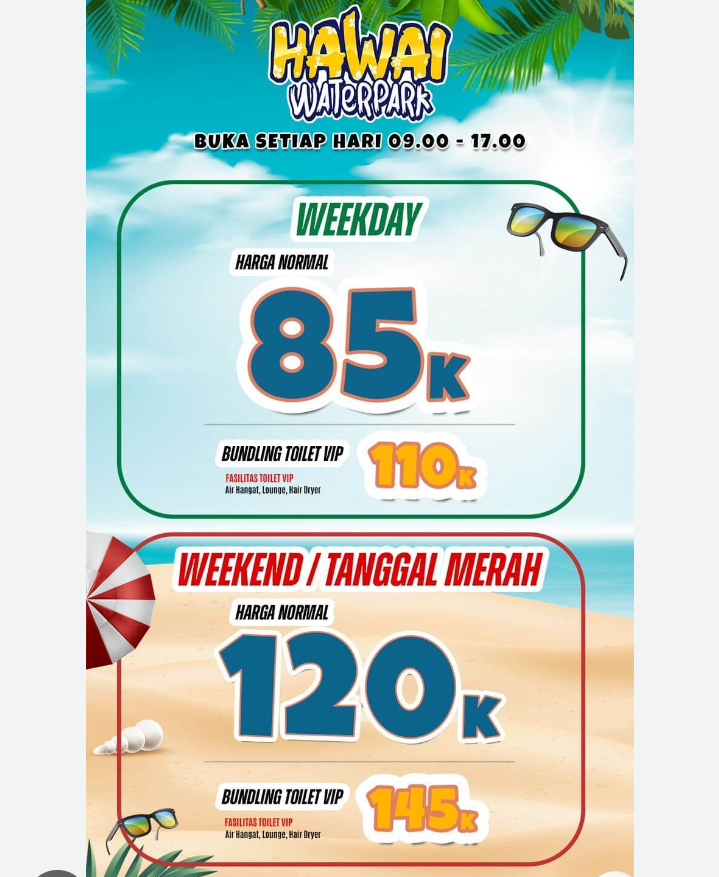 Paket gathering hawai waterpark