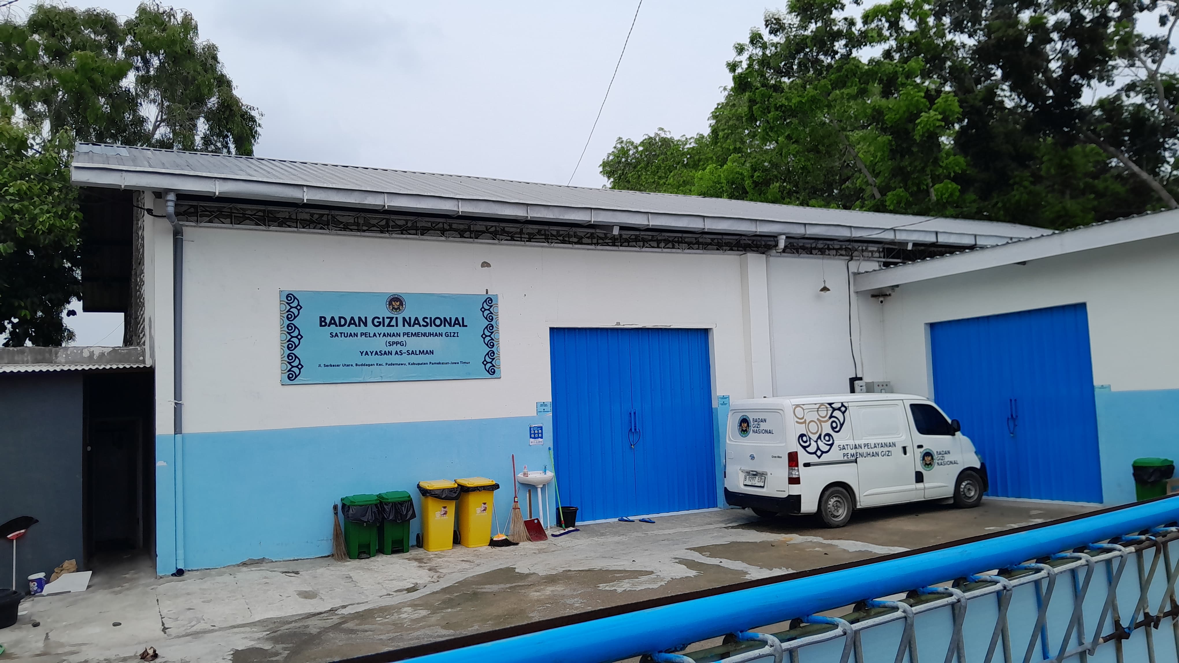 Salah satu SPPG di kecamatan Pademawu Pamekasan belum beroperasi kembali
