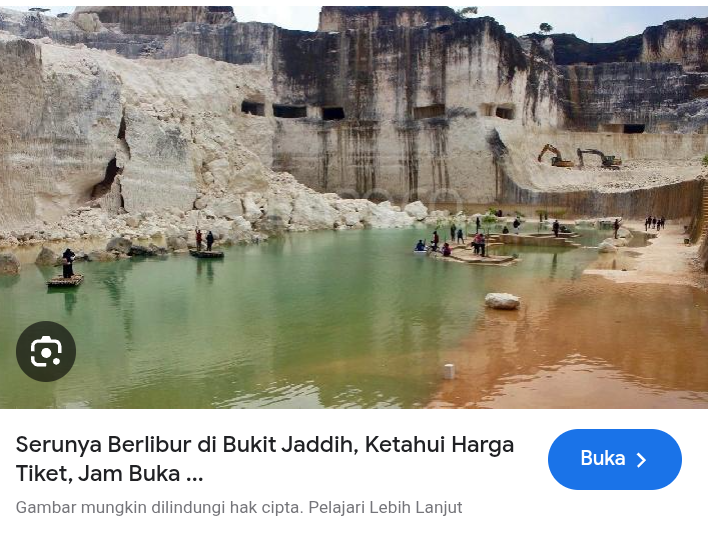 Lokasi foto menarik di wisata bukit jaddih
