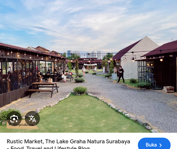 Review kuliner di rustic market