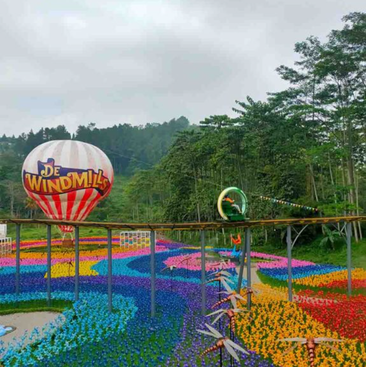 Wahana di diaryland puncak