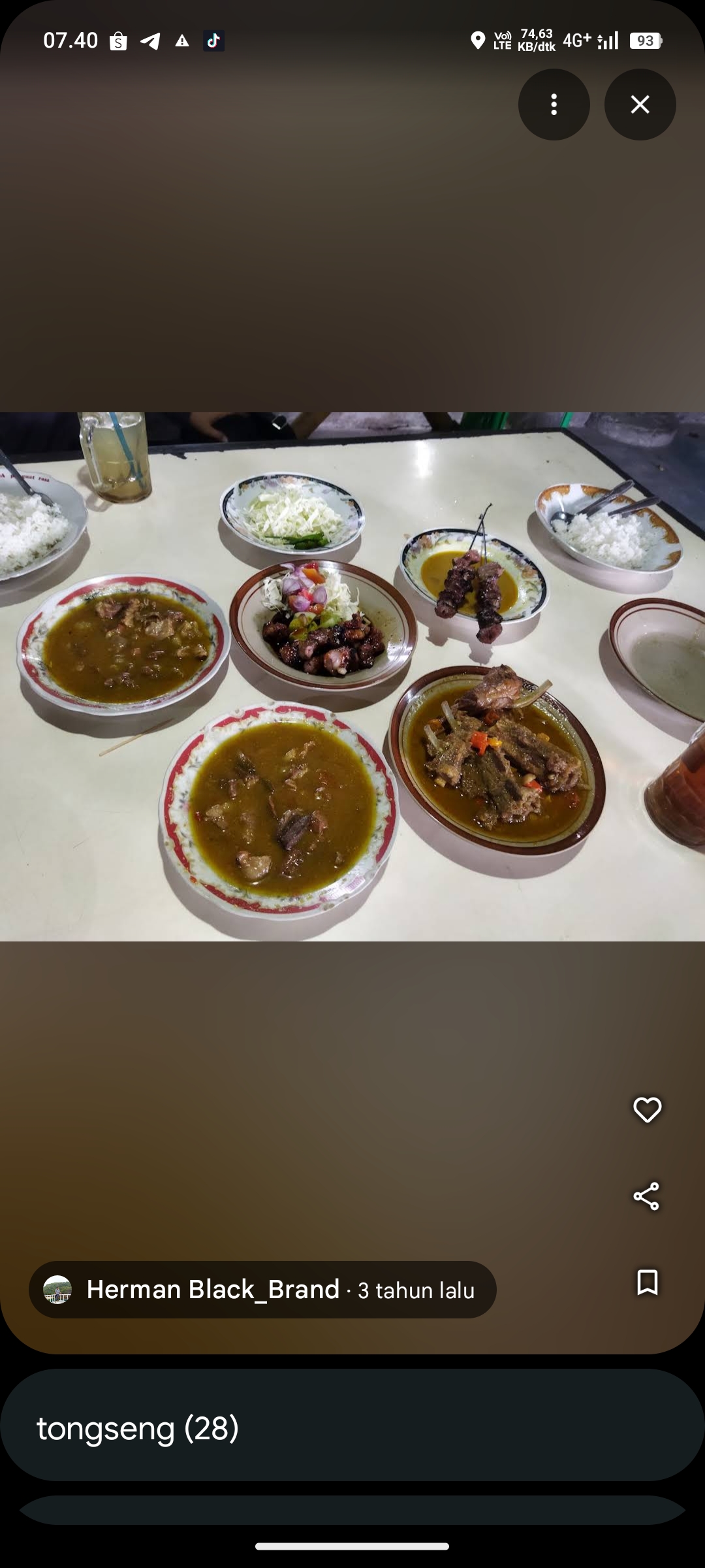 Sate Klathak Daging Kambing Thoyib