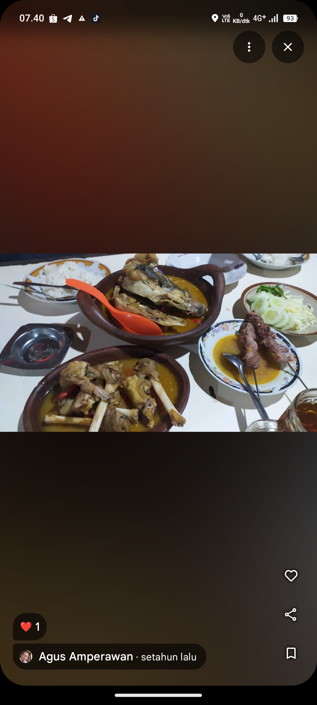 Sate Klathak Daging Kambing Thoyib