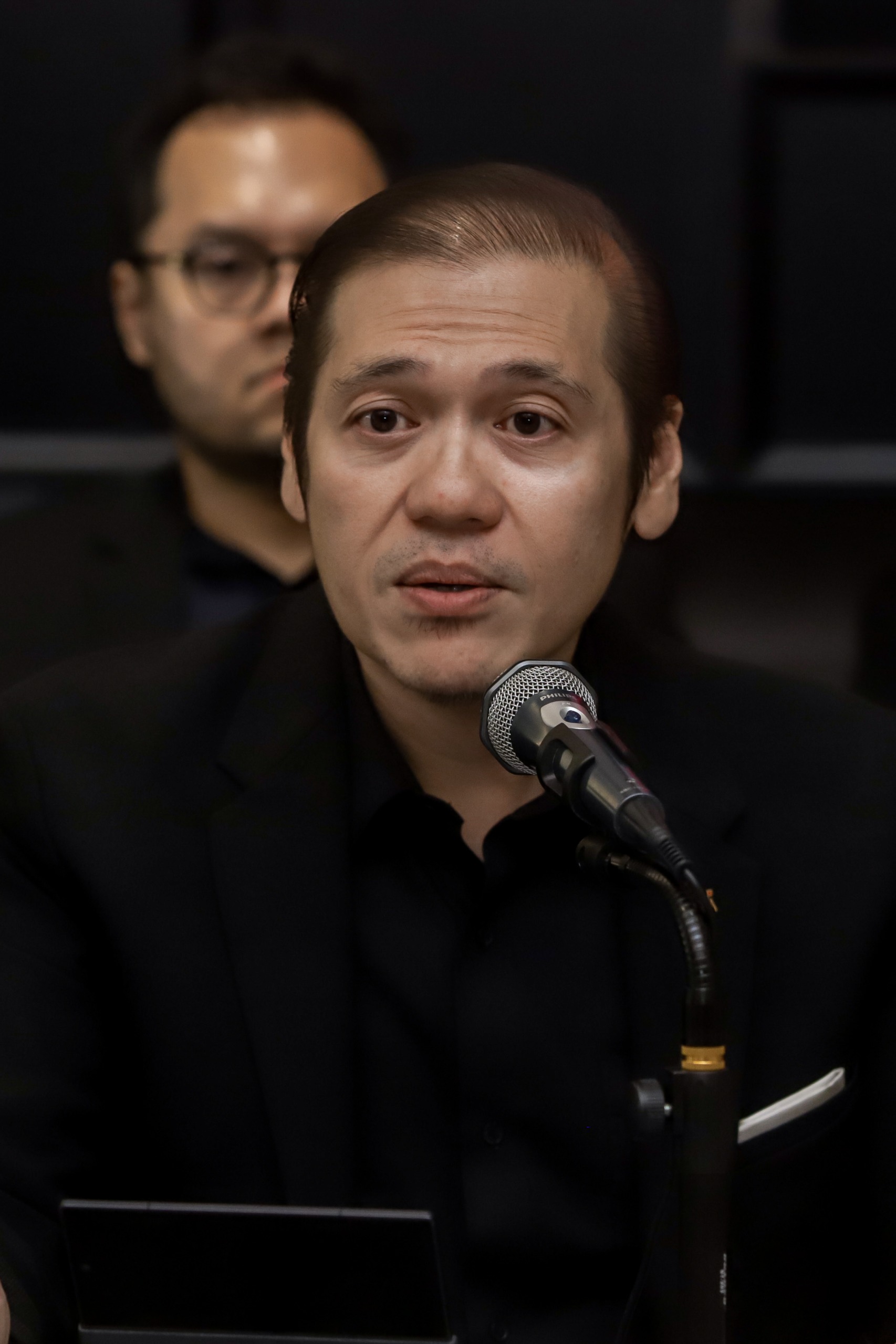 Pengacara PT Jawa Pos, E.L. Sajogo dari firma hukum Markus Sajogo & Associates.