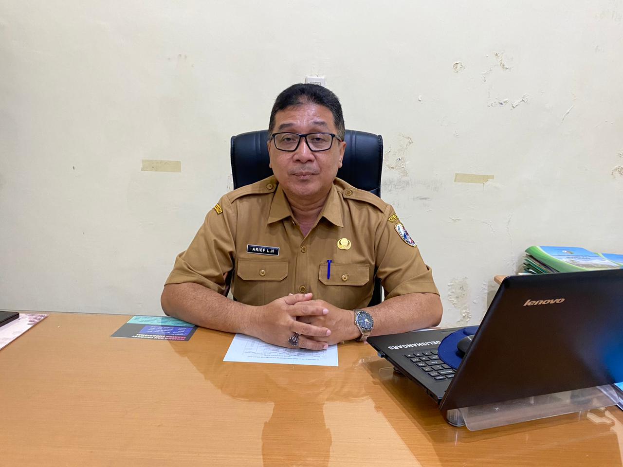 KEBIJAKAN: Arief Lukman Hidayat saat ditemui di ruangan kantor BKPSDM Selasa (9/12).
