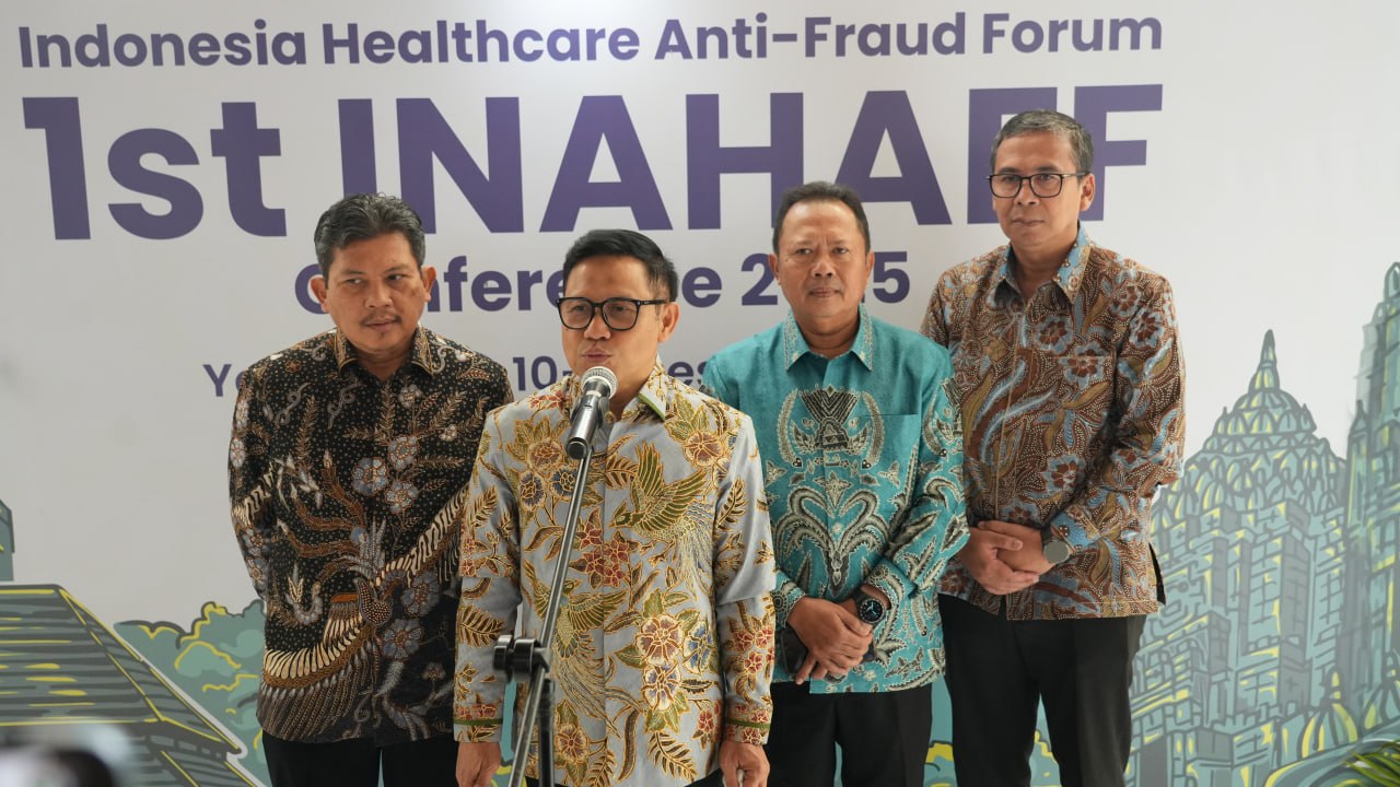 Kegiatan The First Indonesian Healthcare Anti Fraud Forum (INAHAFF) Conference 2025.