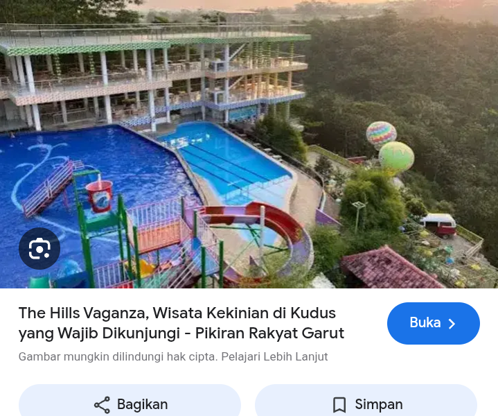 Wahana seru di the hills vaganza