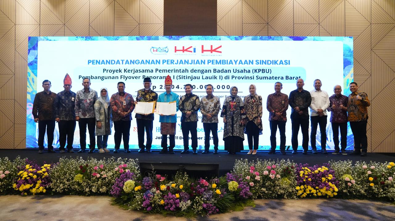 BRI Peduli ikut serta dalam percepatan pembangunan flyover di Sumatera Barat.