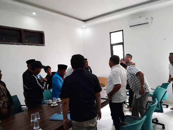 TEGAS: ARCI melakukan audiensi ke Polres Pamekasan Jumat (12/12). (ARCI PAMEKASAN UNTUK JPRM)