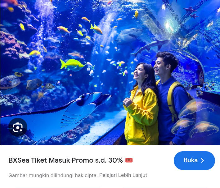 Harga tiket masuk BXsea