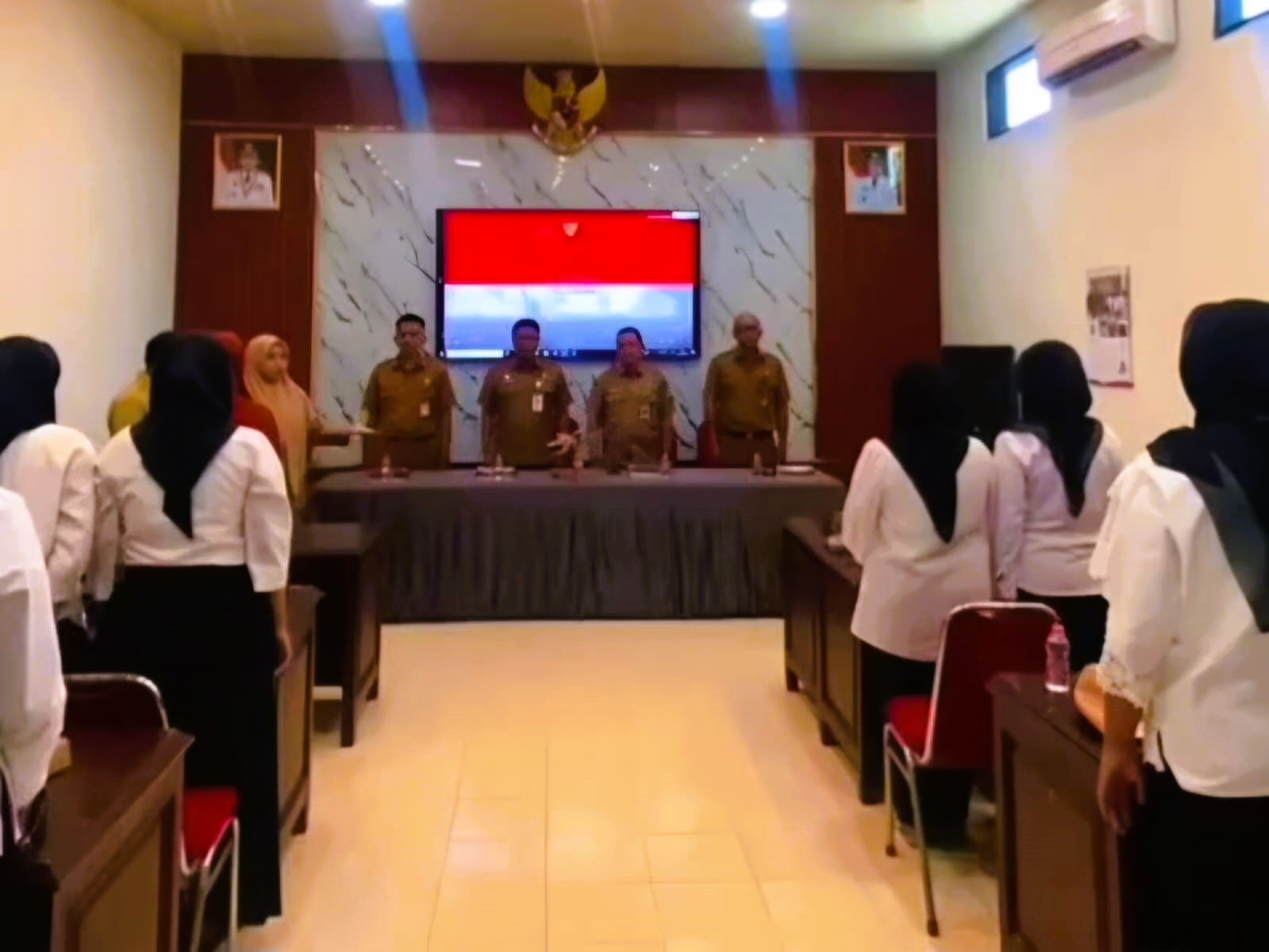 FOKUS: Sejumlah peserta mengikuti program pelatihan yang dilaksanakan Disnaker Sumenep.